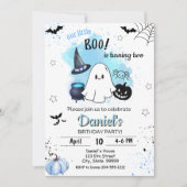 Ons kleine boek wordt twee verjaardagsuitnodiginge kaart (Voorkant)