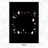 Ons kleine boekje is elk jaar Halloween jarig Kaart