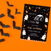 Ons kleine boekje is elk jaar Halloween jarig Kaart