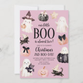 Ons kleine Boo Halloween 2e verjaardagsfeest Kaart (Voorkant)