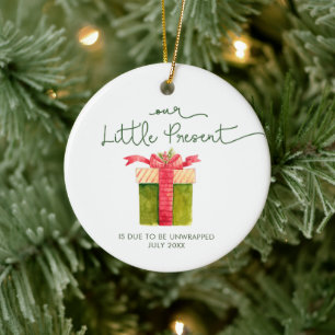 Ons kleine Cadeau persoonlijke verwachtingen van o Keramisch Ornament