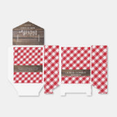 "Ons kleine cowboy/meisje"-Baby shower Bedankdoosjes (Uitgevouwen)