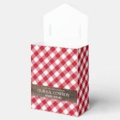 "Ons kleine cowboy/meisje"-Baby shower Bedankdoosjes (Geopend)