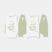 Ons kleine, groene liervecolfBaby shower Bedankdoosjes (Uitgevouwen)
