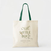Ons kleine, groene liervecolfBaby shower Tote Bag (Voorkant)