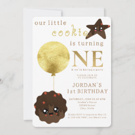 Ons kleine koekje wordt een leuke 1e verjaardag kaart