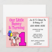 Ons kleine konijntje draait er één om kaart (Voorkant / Achterkant)