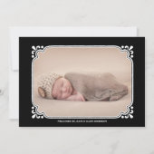 Ons kleine Man | Aankondiging van geboorte door Ru (Achterkant)