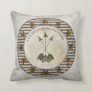 Ons kleine Man babyjongen Rustic Boerderij Boho Nu Kussen