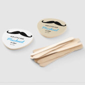 Ons kleine man is een eerste verjaardag op maat handwaaier (Niet-gemonteerd)