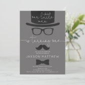 Ons kleine Man jongen 1e verjaardagsfeestje Kaart (Staand voorkant)