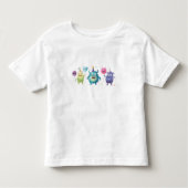 Ons kleine monster | Kleurrijke drie monsters Kinder Shirts (Voorkant)
