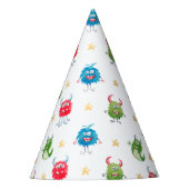Ons kleine monster verjaardagsfeestje feesthoedjes (Voorkant)