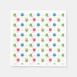 Ons kleine monster verjaardagsfeestje servet