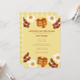 Ons Kleine Pannenkoek Ontbijt Brunch Thema Kaart