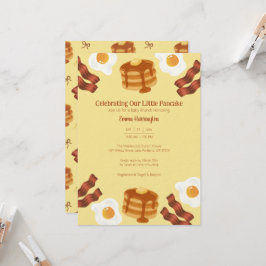 Ons Kleine Pannenkoeken Ontbijt Brunch Thema Kaart