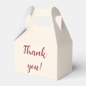 Ons kleine pompoen Herfst Baby shower genderneutra Bedankdoosjes (Achterkant)