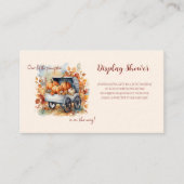 Ons kleine pompoen Herfst Baby shower Informatiekaartje (Voorkant)