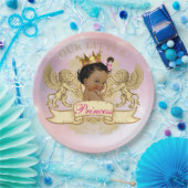 Ons kleine prinses Afrikaans Amerikaans Bord (Feest)