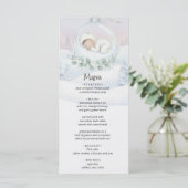 Ons Kleine Sneeuwkind is op komst Feestmenu Menu (Staand voorkant)