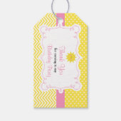 Ons kleine Sunshine Birthday Gift Label Cadeaulabel (Voorkant)