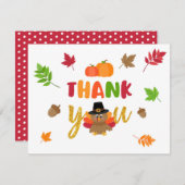 Ons kleine Turkije - Hartelijk dank - WD Feestdagenkaart (Voorkant / Achterkant)