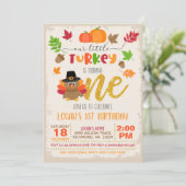 Ons kleine Turkije verandert één uitnodiging - P (Staand voorkant)