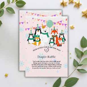 Ons kleine welpje   Baby shower voor pooldieren Informatiekaartje