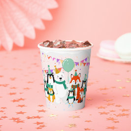 Ons kleine welpje | Baby shower voor pooldieren Papieren Bekers