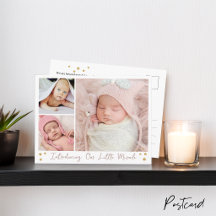 Ons Kleine Wonder Gouden Ster 3 Foto's Baby