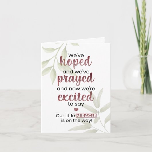 Ons kleine wonder is onderweg kaart (Voorkant)