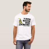 ons land terug t-shirt (Voorkant volledig)
