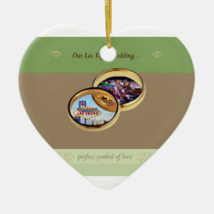 Ons Las Vegas Wedding Ornament