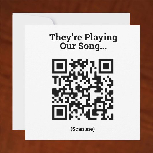 Ons lied afspelen - QR-codeontwerp