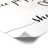 Ons liefdesverhaal Beste dag Ja Dag Dall Weddensch Poster (Hoek)