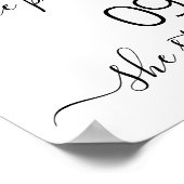 Ons liefdesverhaal Beste dag Ja Dag Lemons Weddens Poster (Hoek)