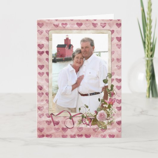 Ons liefdesverhaal feestdagen kaart (Voorkant)