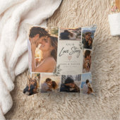 Ons Liefdesverhaal Foto Collage Kussen (Deken)