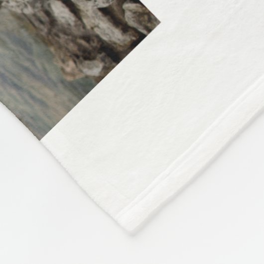 Ons liefdesverhaal Fotocollage bruiloft Jubileum Fleece Deken (Hoek)