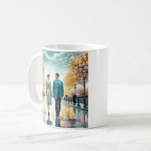 Ons liefdesverhaal is mijn favoriet koffiemok (Voorkant links)