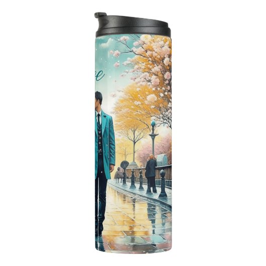 Ons liefdesverhaal is mijn favoriet thermosbeker (Geroteerd rechts)