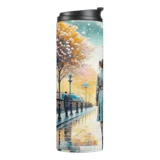 Ons liefdesverhaal is mijn favoriet thermosbeker (Gedraaid links)