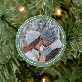 Ons liefdesverhaal Kerst Keramisch Ornament