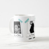 Ons liefdesverhaal | Roze mam Fotokleefgift Mok (Voorkant links)