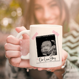 Ons liefdesverhaal | Roze Moederdag Foto Gift Mok