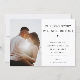 Ons liefdesverhaal zal nog steeds worden verteld V Kaart