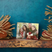 Ons Lijst Aangepaste foto voor familie Fotoplaat (Zijkant)