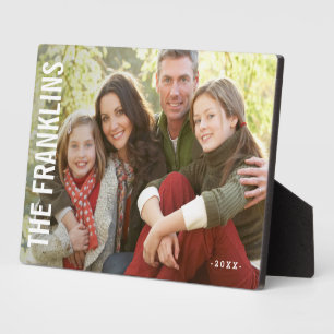 Ons Lijst Aangepaste foto voor familie Fotoplaat