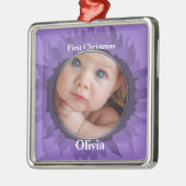 Ons Little Gerber Baby Photo Ornament - Grape (Links)