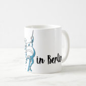Ons Man in Berlijn - Tasse (blu) Koffiemok (Voorkant rechts)